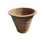 A large terracotta pot, diameter 62cm, height 55cm