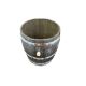 A French three quarter cut wine barrel, diameter 64cm, height 70cm - Image 2 of 3