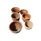 Six terracotta pots, largest width 43cm, height 36cm - Image 2 of 2