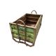 A 1960s French Renault industrial component crate, width 116cm, depth 71cm, height 81cm - Image 4 of 4