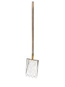 A vintage potato scooper, length 141cm