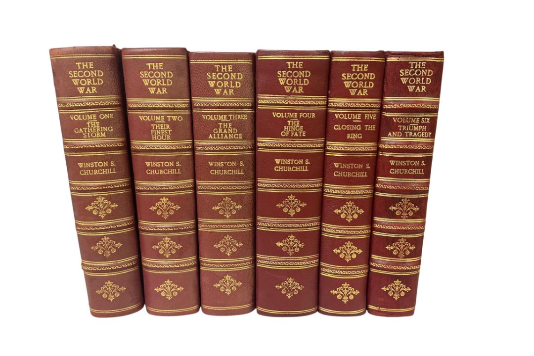 ° ° CHURCHILL, Winston S. — The Second World War, 6 vols., vol. 1 new edition revised and reset - Image 1 of 2