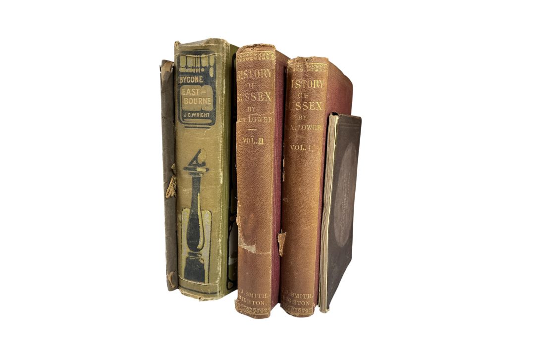 ° ° Lower, Mark Antony - A Compendious History of Sussex... 2 vols. folded map; original cloth. - Image 1 of 2