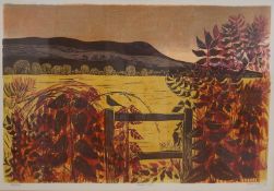 Robert Tavener (1920-2004), ‘Hedgerows & Downs’, signed in pencil to the margin, artist proof