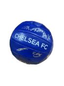 Chelsea FC, 2025/26 team signed football, in silver felt tip pen, with COA