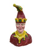 The John Styles Punch and Judy Collection,Large compositional bust of Mr. Punch, possibly produced