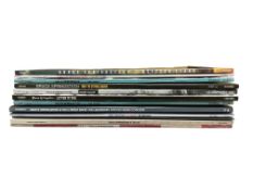 Twelve Bruce Springsteen LP record albums, all more recent pressings, albums include; Born to Run,