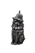 The John Styles Punch and Judy Collection,Toby the Dog silver vesta case, London 19816.5cm high