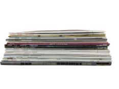 Eighteen LP record albums, all more recent pressings, albums include; Highway 61 Revisited, John