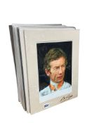 Mark Cranham, nineteen limited edition enhanced colour photographs, British and Irish jockeys,