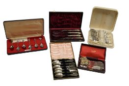 An Asprey & Co engine turned silver compact, Birmingham, 1935, 68mm, together with a silver
