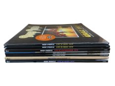 Seven Deep Purple LP record albums, all more recent pressings, including limited edition and 180g
