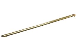 A yellow metal flat link bracelet, stamped 375, approx. 19cm, 12.4 grams.