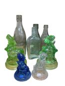 The John Styles Punch and Judy Collection,a group of glass ware, comprising pressed glass Punch