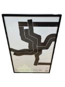 Eduardo Chillida (Spanish, 1924-2002), Olympische Spiele Munchen 1972 poster, Edition Olympia 1972,