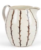 Louise Powell (1882-1956) for Wedgwood: A barrel-shaped jug