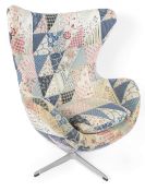 Manner of Arne Jacobsen (Danish, 1902-1971) for Fritz Hansen: An 'Egg' lounge chair