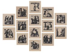 Eric Gill, (1882-1940), 'The Stations of the Cross'