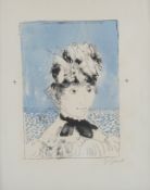§ Duncan Grant, (1885-1978), A rare lithograph 'Easter Bonnet'