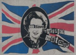 § Billy Childish (b. 1959) & Jamie Reid (b. 1947) 'God Save Margaret Thatcher'