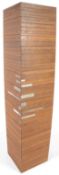 Wales & Wales of Chiddingly: A 'Slant' tall chest of drawers
