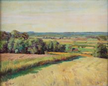 § Duncan Grant, (1885-1978), Looking north from the track between Charleston and Tilton