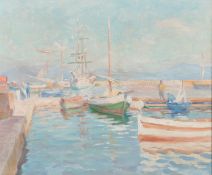 § Lucien Hector Monod, (French, 1867-1957), 'Le Port a St Tropez'