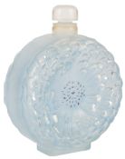 Rene Lalique (1860-1945): A large ‘Dahlia’ perfume bottle (flaçon) and stopper