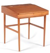 Finn Juhl (Danish, 1912-1989) for Niels Vodder: An 'NV-40' teak desk