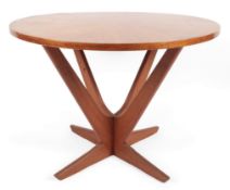Holger Georg Jensen (Danish b. 1927) for Kubus: A teak coffee table