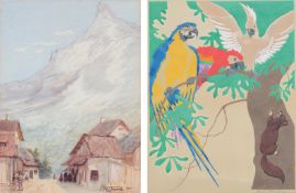 John Hall Thorpe, (1874-1947), ‘Der Kofel, Bavaria’