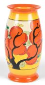 Clarice Cliff (1899-1972): An orange ‘Eris’ vase