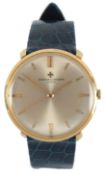 A gentleman's 1960's 18ct gold Vacheron & Constantin manual wind wrist watch, with baton numerals,