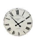 A reproduction wall timepiece, diameter 70cm