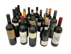 A quantity of red wines from various regions, to include: Altos de la Guardia Rioja Reserva 2004;