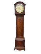 A Regency mahogany eight day longcase clock, signed Steventon, London, height 203cm