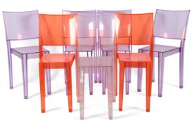 Philippe Starck (French, b. 1949) for Kartell: A group of seven 'La Marie' chairs, comprising