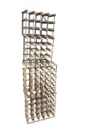 Four wine racks, largest width 52cm, depth 23cm, height 52cm