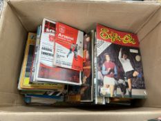 A collection of English football programmes, circa 1960s-80s, mostly div. 1 fixtures including a