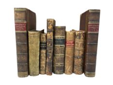 ° ° Pliny - Epistolarum Libri X and Panegyricus... 19th cent. calf with red label, 12 mo. Leyden: ex