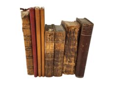 ° ° Camden - Remains 1605 (no title) with incomplete Bunyan - Pilgrims Progress + 6 other volumes (