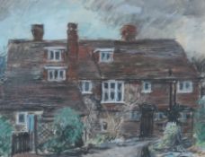 § § David Nash OBE RA ((b. 1945))'Robin Wood House, Surrey'1966,signed and dated lower right,