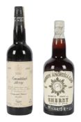 1980 Corney and Barrow Amontillado Sherry, Garvey, Jerez, Portugal (1)By Royal Appointment No.