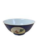 A Chinese porcelain famille rose bowl, diameter 18cm.