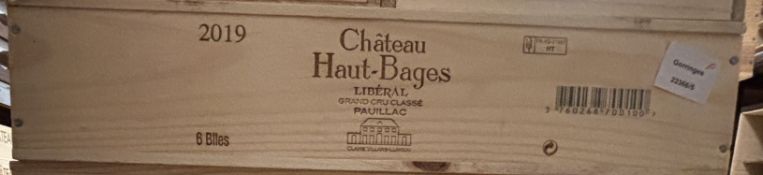 2019 Chateau Haut Bages Liberal Pauillac (6)