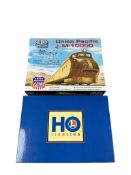 Two boxed HO gauge railway Union Pacific locomotives; a Lionel Veranda Gas Turbine, 61, with