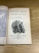 ° ° Verne, Jules. The Floating Island; or, The Pearl of the Pacific. First UK edition, 1896. London: