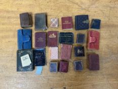 ° ° Miniature Books selection, including: Dickens, Charles - The Chimes. A Goblin Story ...