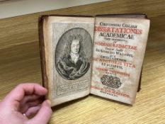 ° ° Christoph Cellarius - Dissertationes Academicae Varii Argumenti, in Summam Redactae Cura Et