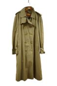 A gentlemans Burberry trenchcoat with detachable wool liner, size 54 long